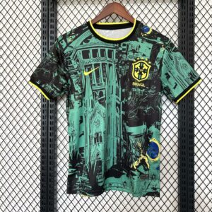 2025 Brazil Special Edition Green Soccer Jersey 1:1 Thai Quality