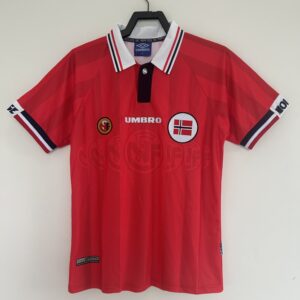1998 Retro Norway National Team Home Football Shirt 1:1 Thai Quality