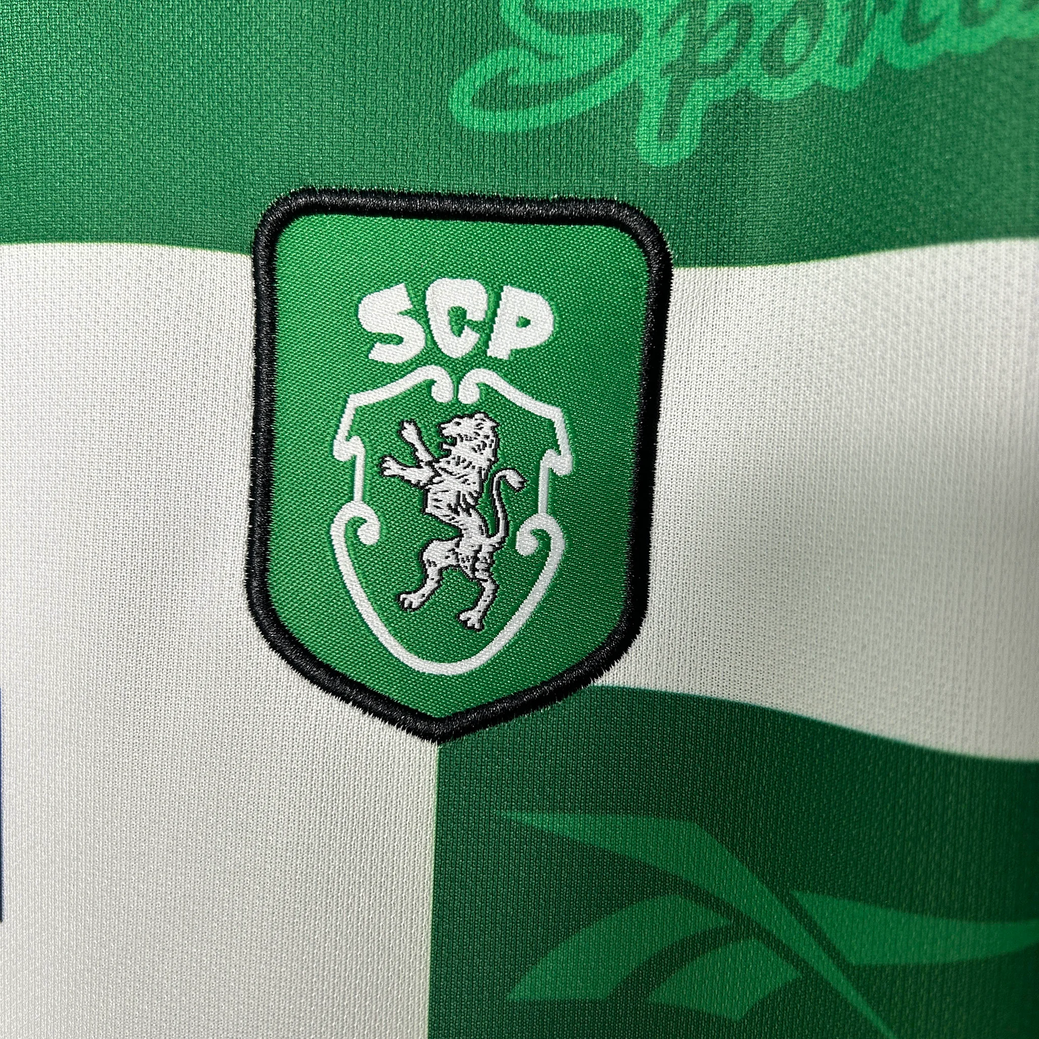 1999/2000 Retro Sporting Lisbon Home Football Shirt 1:1 Thai Quality - 图片 7