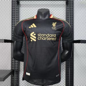 2025/2026 Player Version Liverpool Special Edition Black Soccer Jersey 1:1 Thai Quality