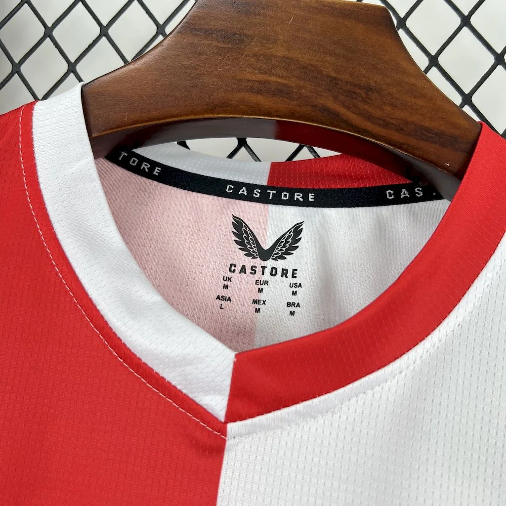 2025/2026 Feyenoord Rotterdam Home Football Shirt1:1 Thai Quality - 图片 3