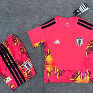 2026 Japan Goalkeeper Red Football Jersey 1:1 Thai Quality Kids Size