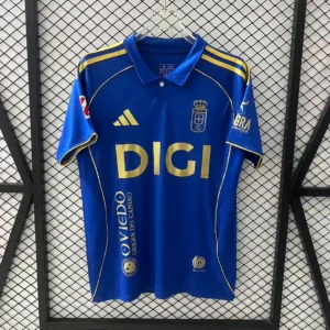 2025/2026 Real Oviedo Home Football Shirt 1:1 Thai Quality