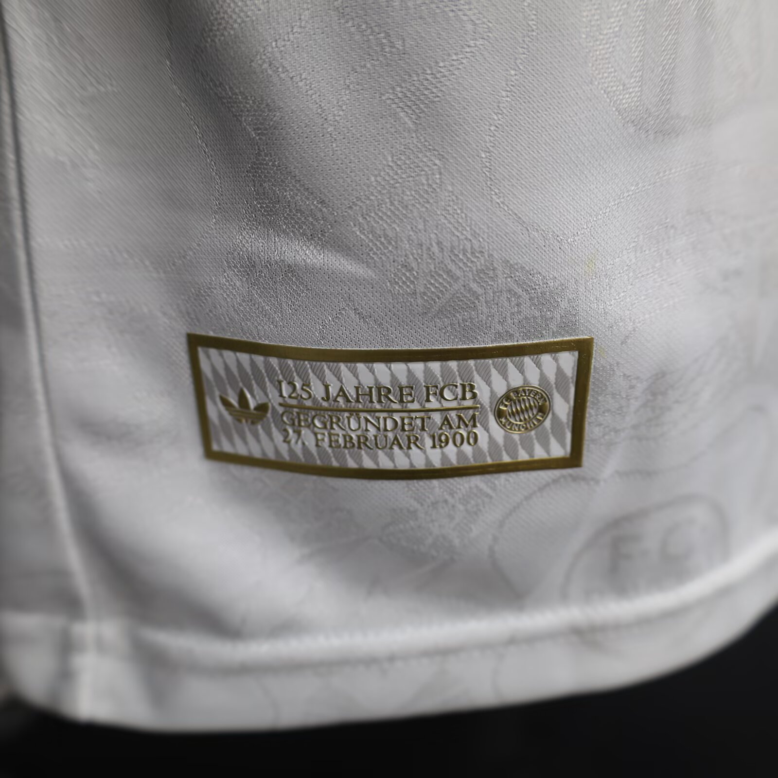 2025/2026 Player Version Bayern Munich 125th Anniversary Edition White Football Shirt 1:1 Thai Quality - 图片 8