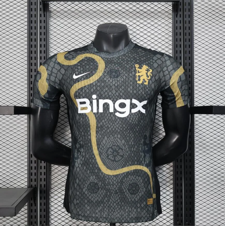 2025/2026 Player Version Chelsea Special Edition Black Football Shirt 1:1 Thai Quality