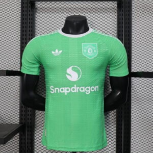 2025/2026 Player Version Manchester United Goalkeeper Green Football Shirt 1:1 Thai Quality
