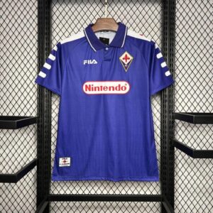1998/1999 Retro Fiorentina Home Football Shirt 1:1 Thai Quality