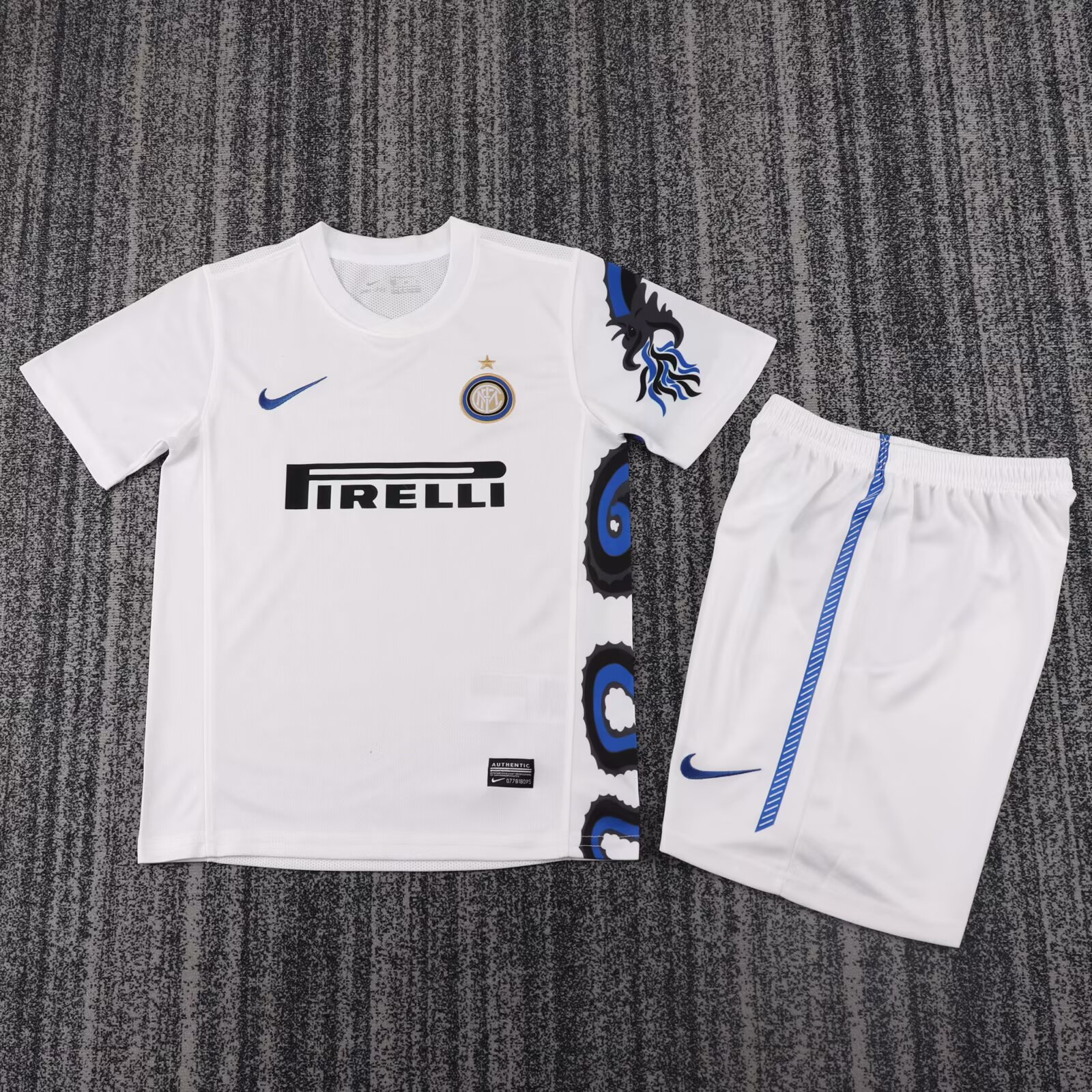 2009/2010 Retro Inter Milan Away Football Jersey 1:1 Thai Quality Kids Size