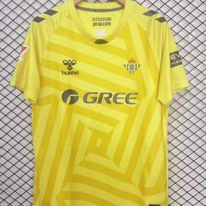 2025/2026 Real Betis Goalkeeper Yellow Football Shirt 1:1 Thai Quality