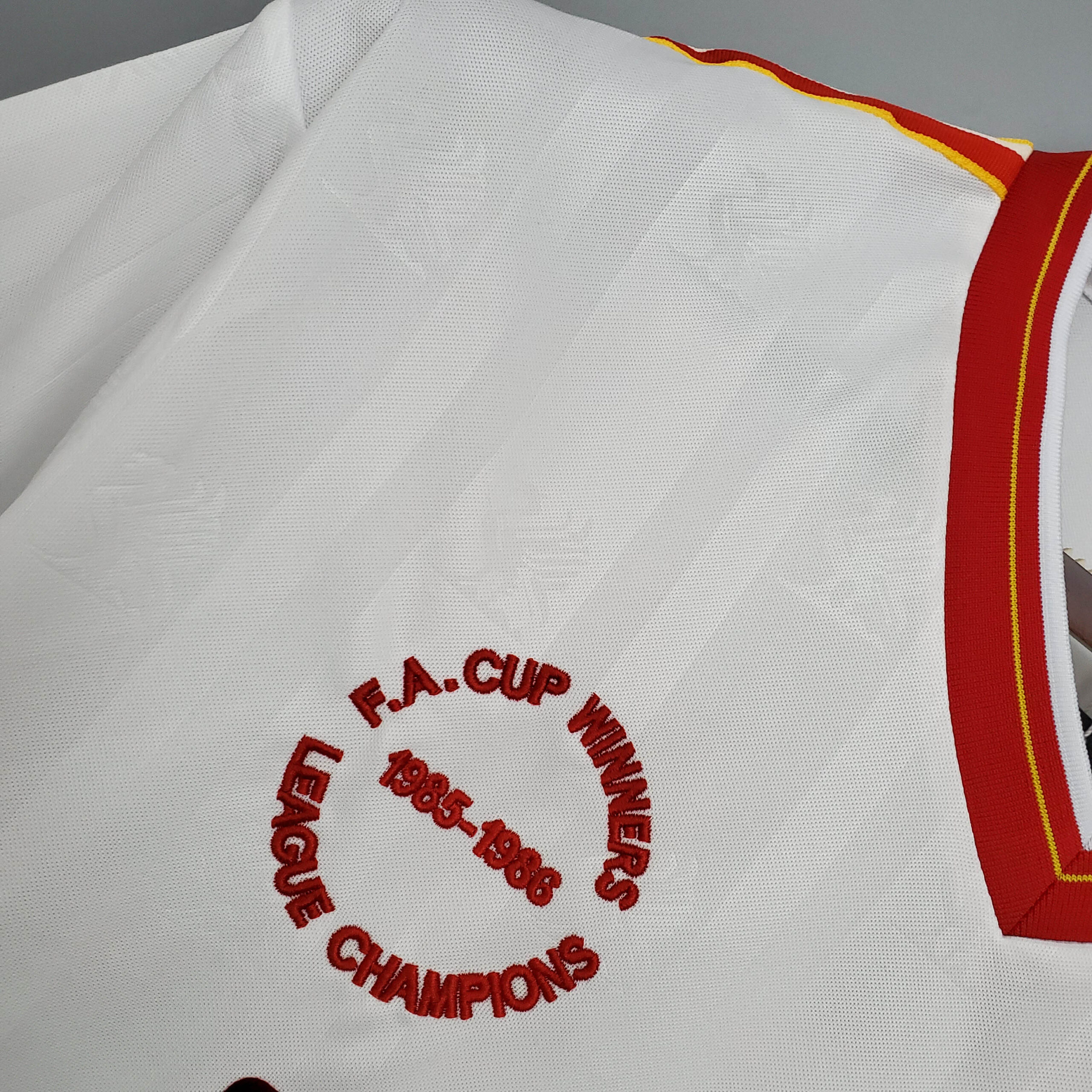 1985/1986 Retro Liverpool Football Shirt Third Away 1:1 Thai Quality - 图片 4