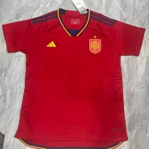 2022 World Cup Spain National Team Home Football Shirt 1:1 Thai Quality