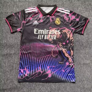 2024/2025 Real Madrid Black Panther Purple Football Shirt 1:1 Thai Quality