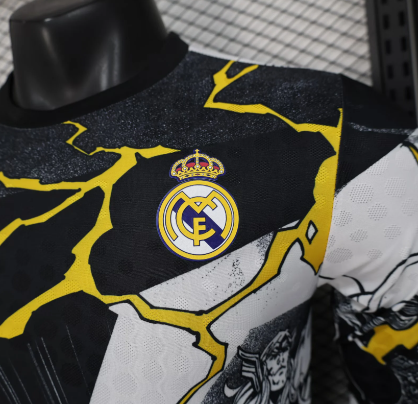 2025/2026 Long Sleeves Player Version Real Madrid Collaboration With Marvel Football Shirt 1:1 Thai Quality - 图片 5
