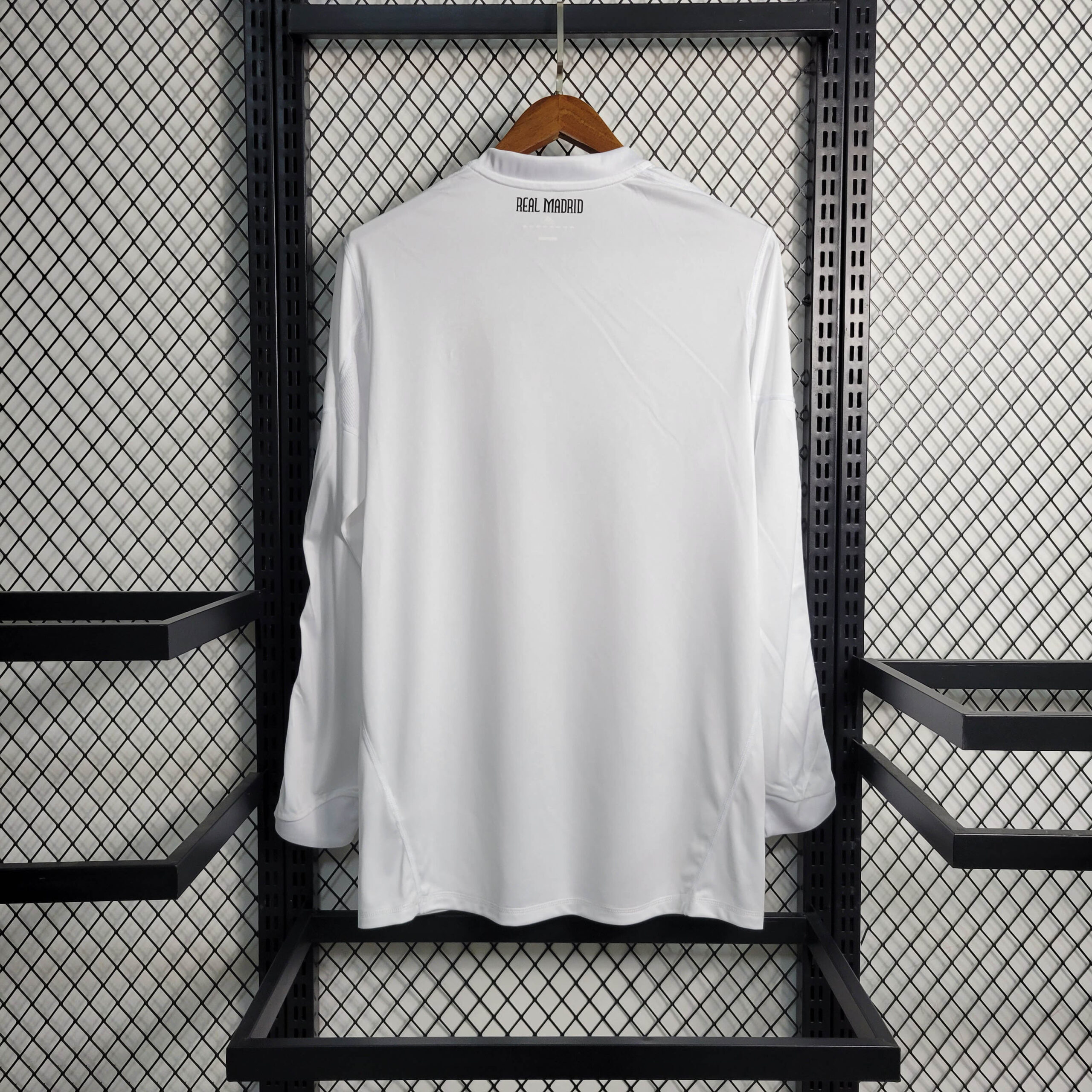 2010/2011 Retro Long Sleeve Real Madrid Home Soccer Jersey 1:1 Thai Quality - 图片 2
