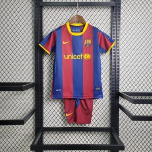 2010/2011 Retro Barcelona Home Football Shirt 1:1 Thai Quality Kids Size