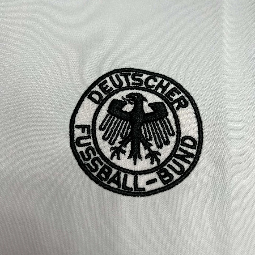 1986 Retro Germany Home Soccer Jersey 1:1 Thai Quality - 图片 5