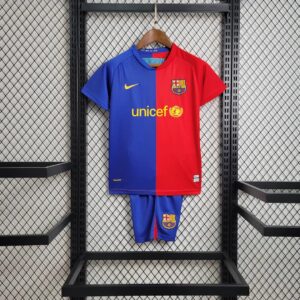 2008/2009 Retro Barcelona Home Football Shirt 1:1 Thai Quality Kids Size