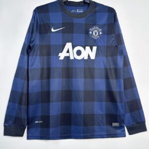 2013/2014 Long Sleeves Retro Manchester United Away Football Shirt 1:1 Thai Quality