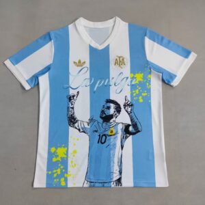 2024 Argentina Messi 50Th Anniversary Edition Soccer Jersey 1:1 Thai Quality