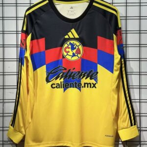 2025/2026 Long Sleeve Americas Home Football Shirt 1:1 Thai Quality
