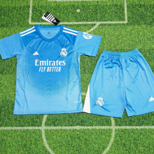 2025/2026 Real Madrid Goalkeeper Football Shirt 1:1 Thai Quality Kids Size