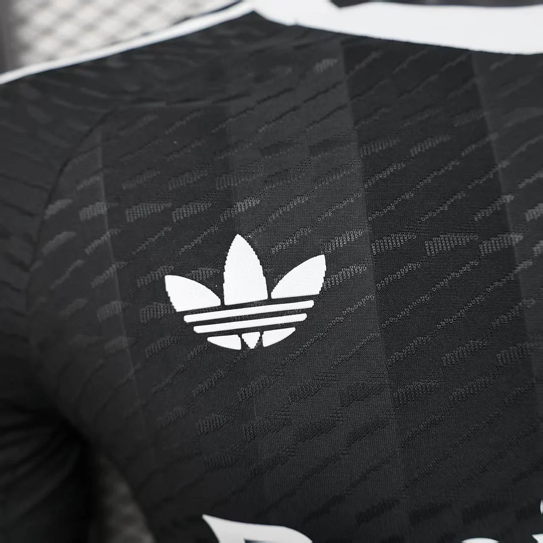 2025/2026 Player Version Real Madrid Goalkeeper Black Football Shirt 1:1 Thai Quality - 图片 5