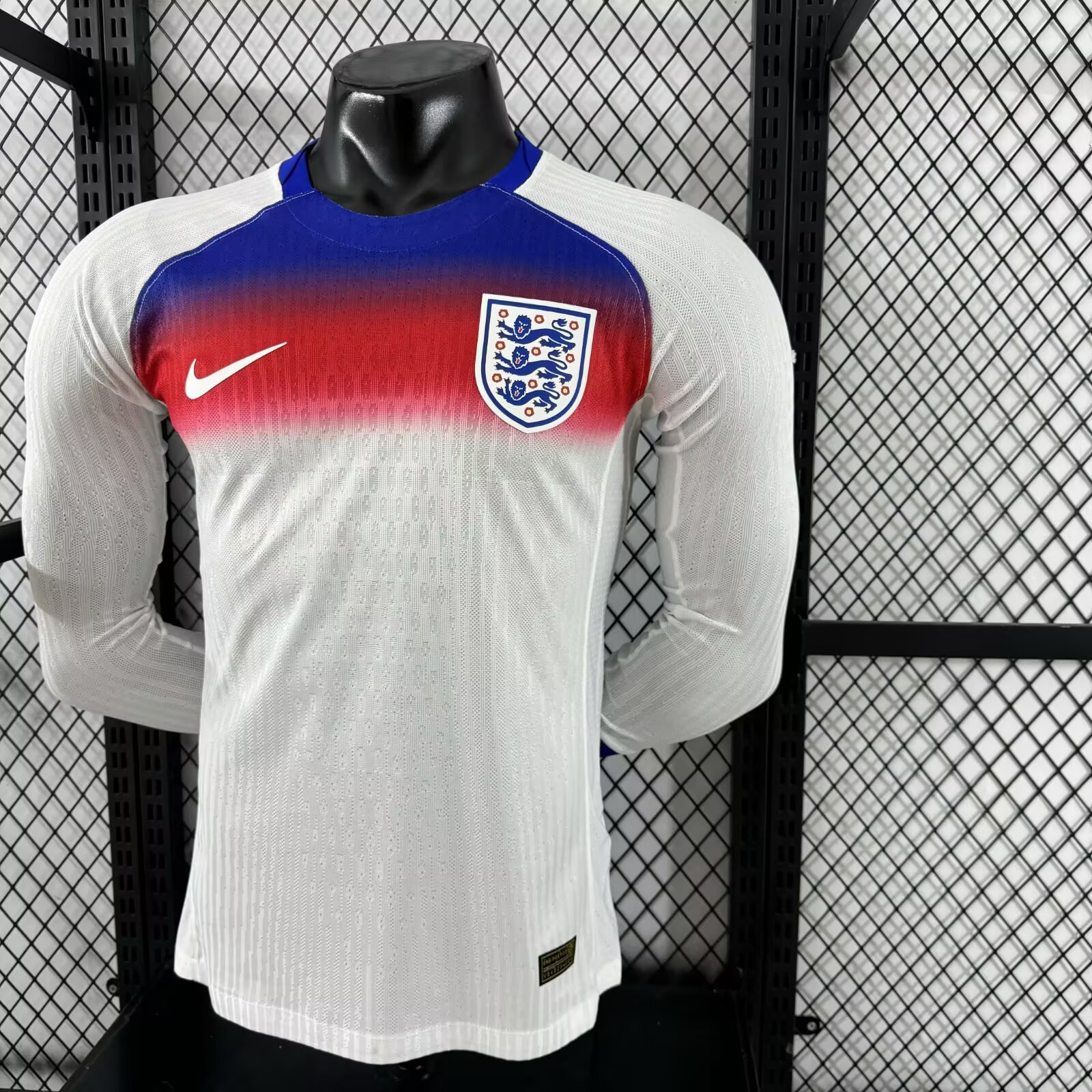 2025 Long Sleeve Player Version England Home Football Shirt 1:1 Thai Quality - 图片 7