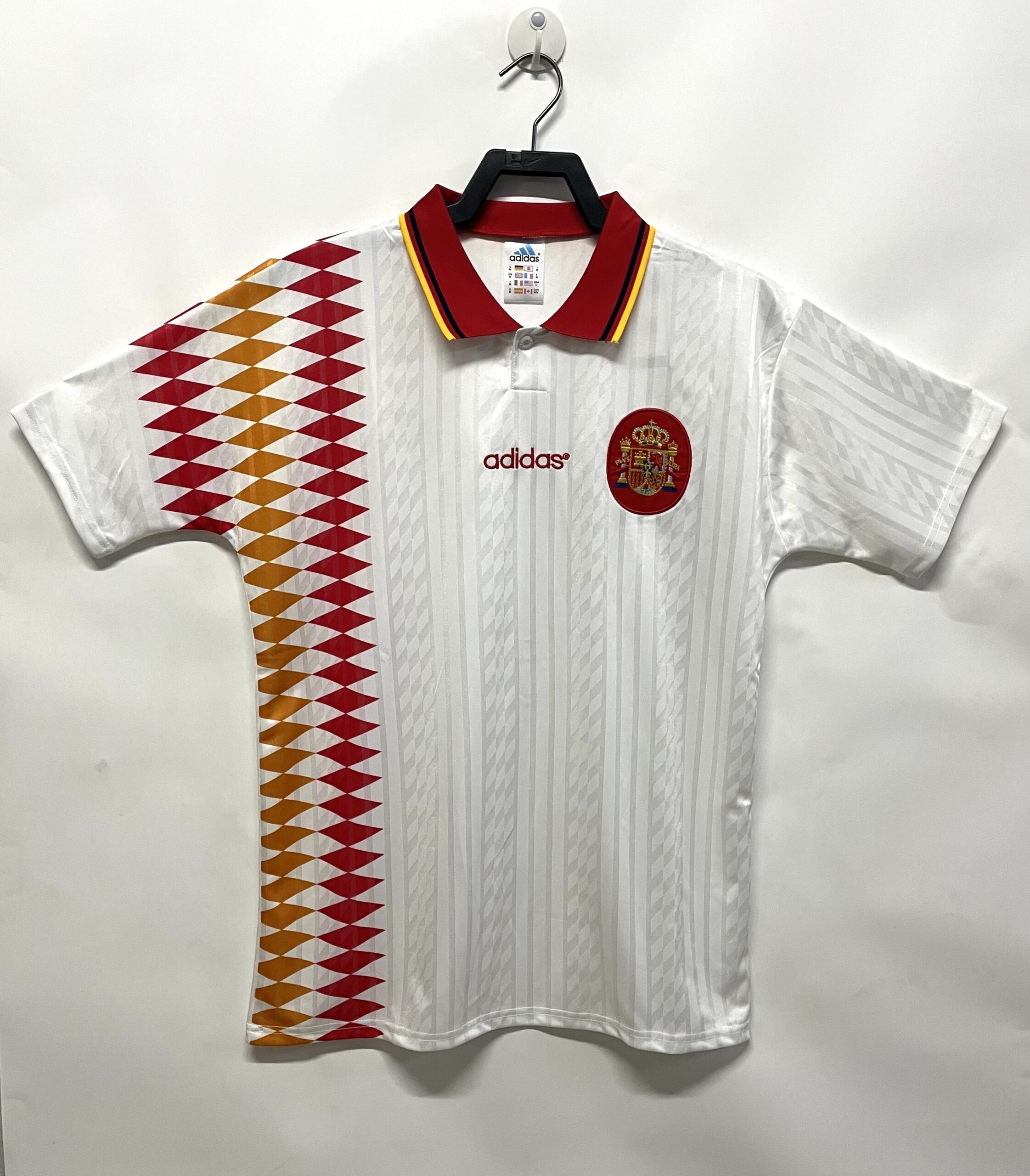 1994 Retro Spain National Team Away Football Shirt 1:1 Thai Quality