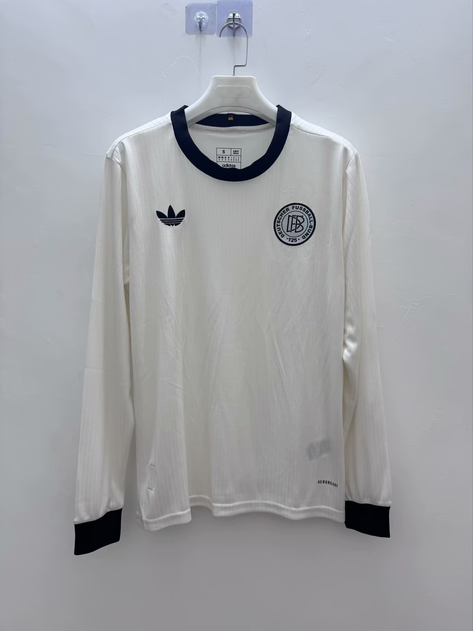 2025 Long Sleeves Germany 125th Anniversary Edition White Football Shirt 1:1 Thai Quality