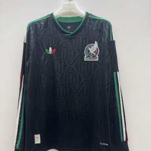 2026 Long Sleeve Mexico National Team Special Edition Black Football Shirt 1:1 Thai Quality