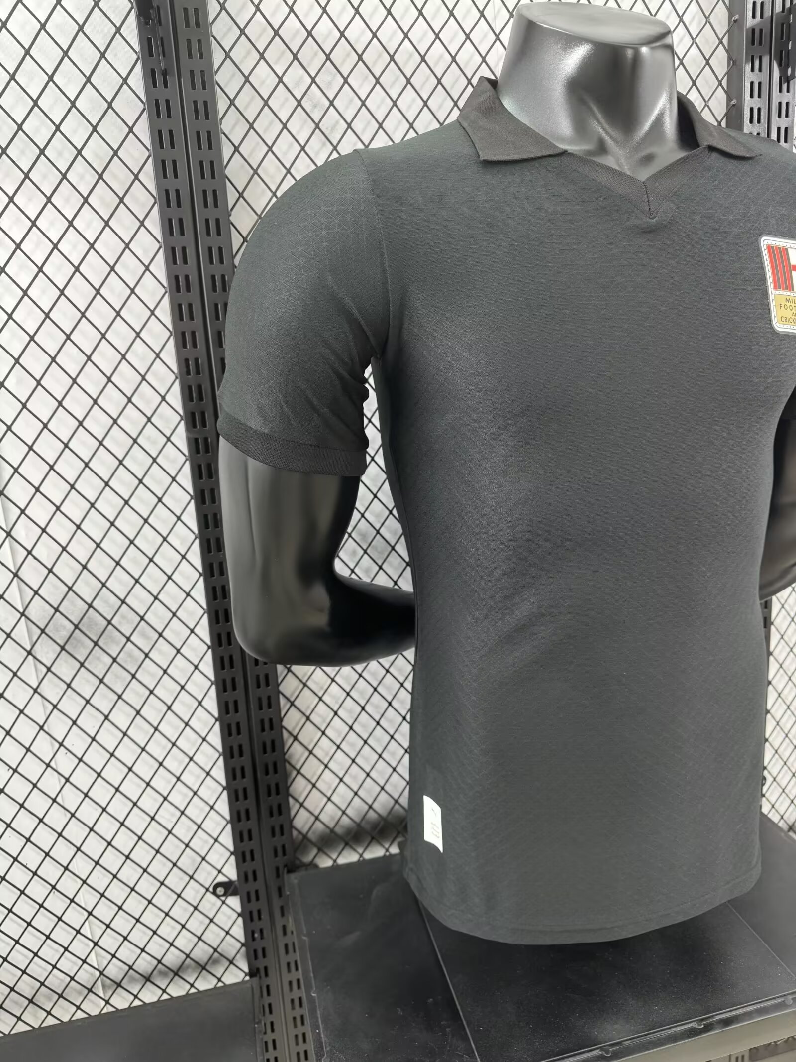 2024/2025 Player Version AC Milan 125th Anniversary Edition Black Football Shirt 1:1 Thai Quality - 图片 5