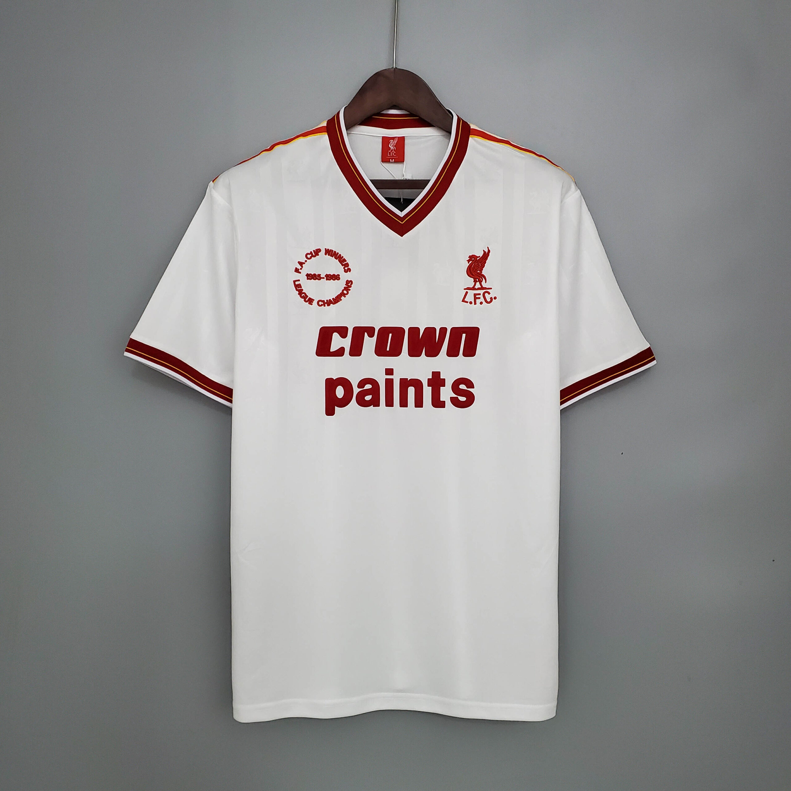 1985/1986 Retro Liverpool Football Shirt Third Away 1:1 Thai Quality