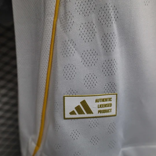 2025/2026 Player Version Real Madrid Home Long Sleeve Football Shirt 1:1 Thai Quality - 图片 9