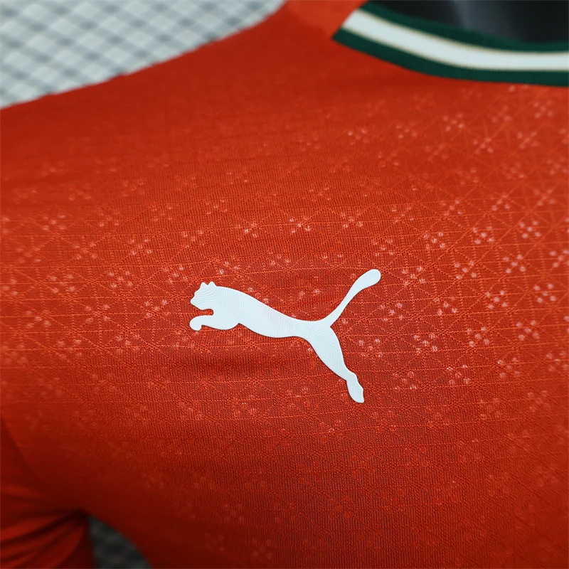 2025 Player Version Long Sleeve Portugal Home Football Shirt 1:1 Thai Quality - 图片 3