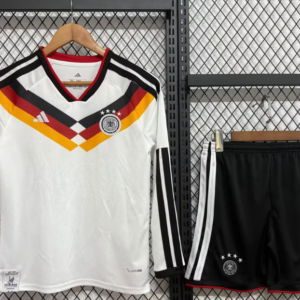 2026 Long Sleeves Germany Home Football Shirt 1:1 Thai Quality Kids Size