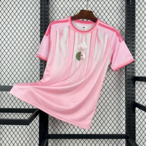 2026 Algeria National Team Special Edition Pink Football Shirt 1:1 Thai Quality