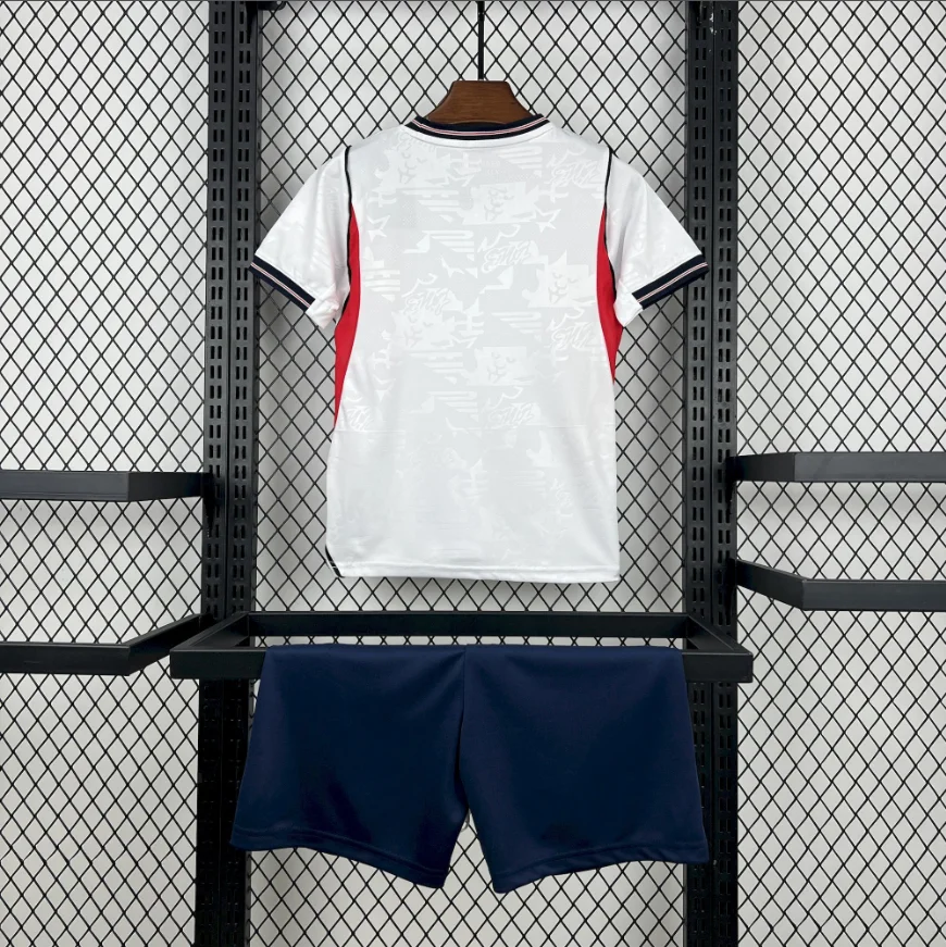 2026 England Home Football Shirt 1:1 Thai Quality Kids Size - 图片 2