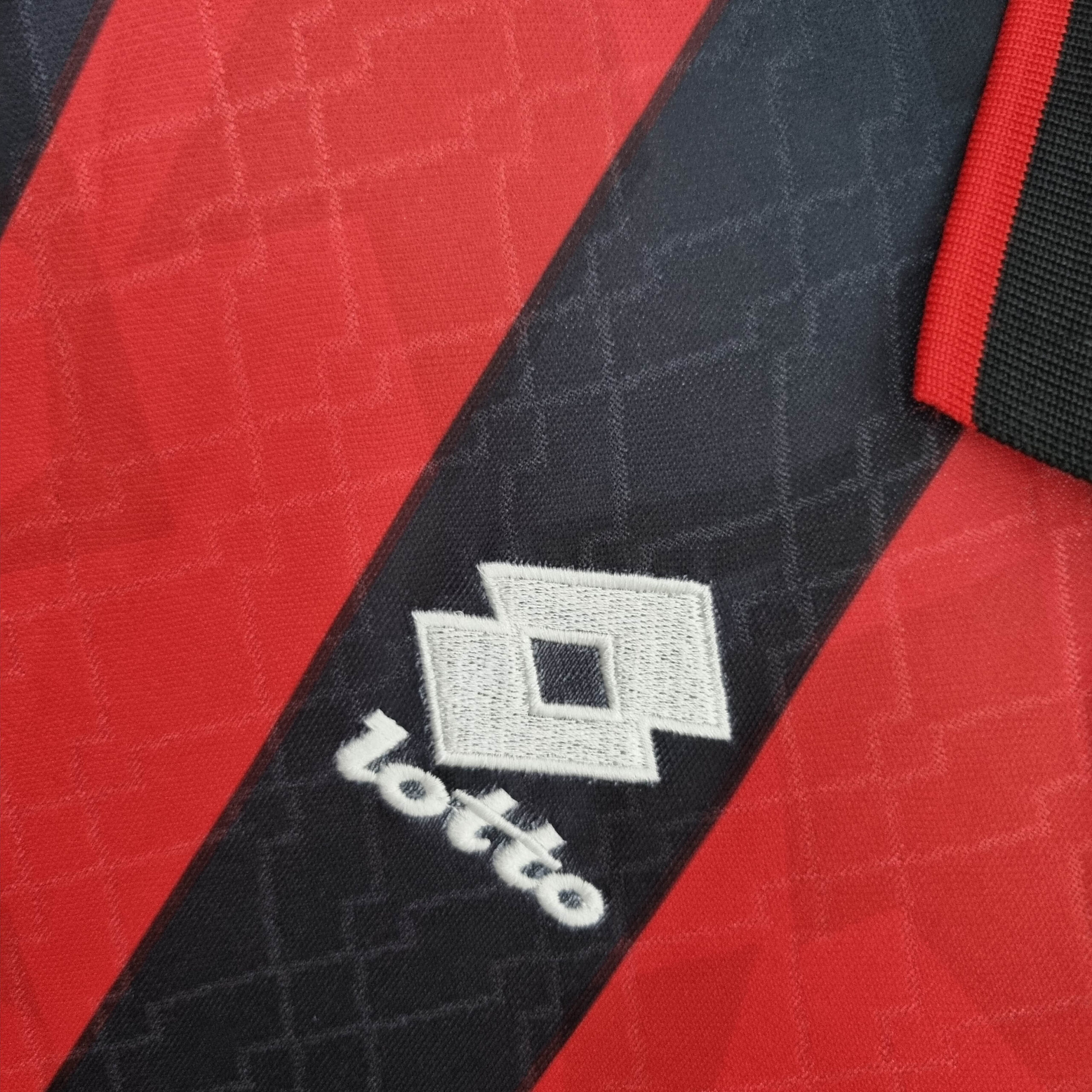 1995/1996 Retro AC Milan Home Football Shirt 1:1 Thai Quality - 图片 4