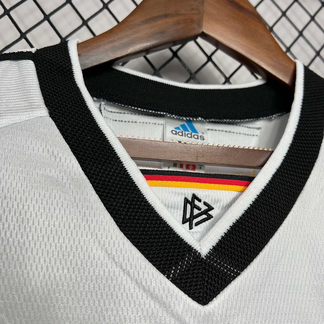 1998 Retro Germany Home Soccer Jersey 1:1 Thai Quality - 图片 6