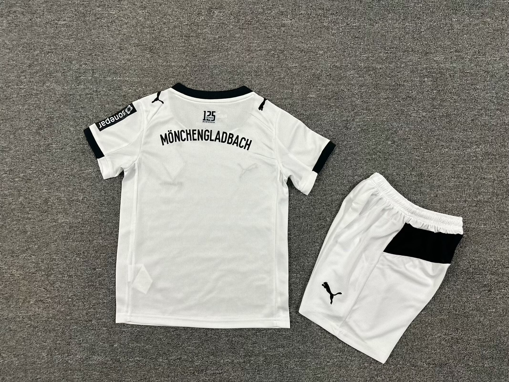 2025/2026 Borussia M?nchengladbach Home Football Jersey 1:1 Thai Quality Kids Size - 图片 2