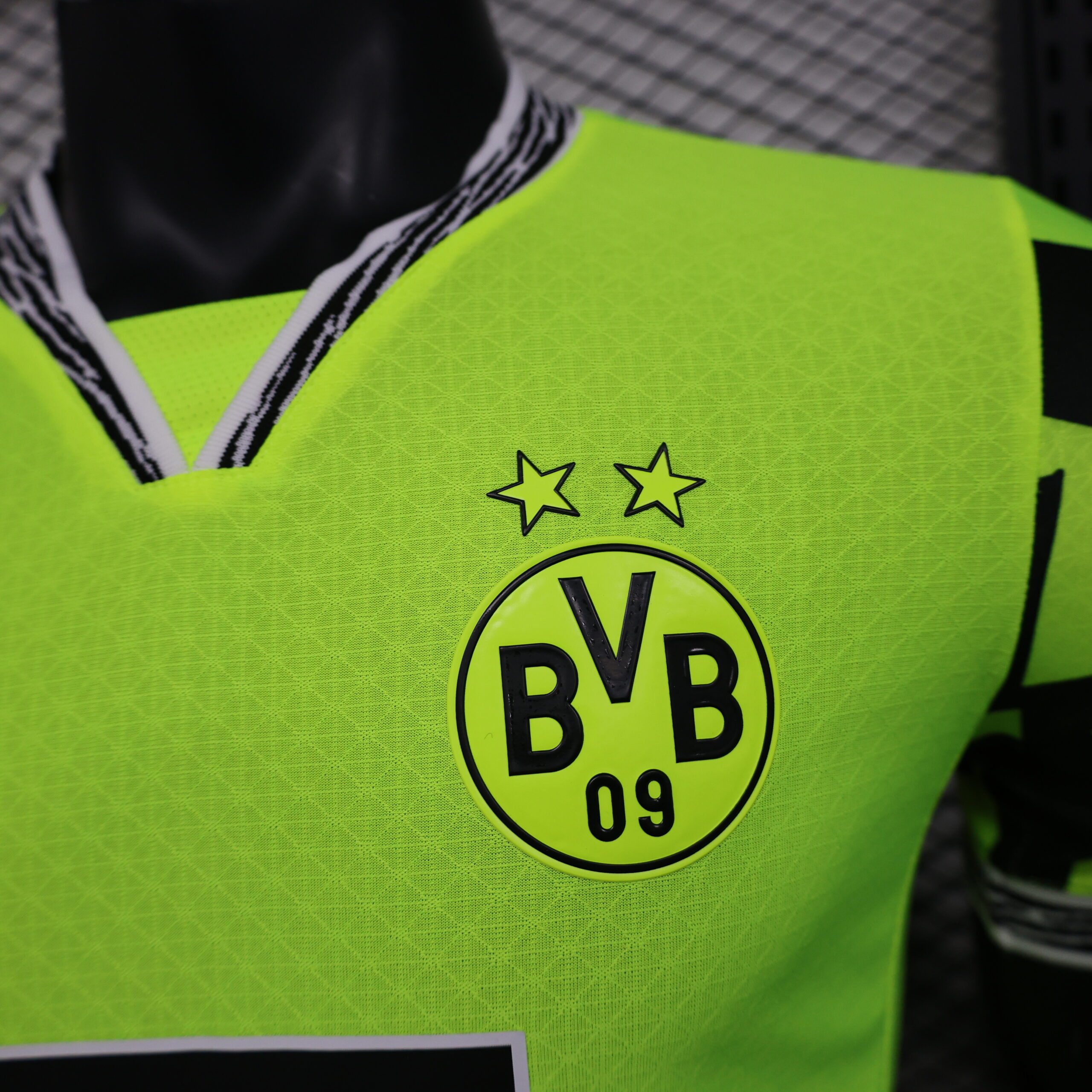 2025/2026 Player Version Dortmund Special Edition Fluorescent Green Football Shirt 1:1 Thai quality - 图片 5