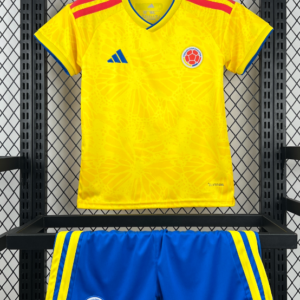 2026 Colombia National Team Home Football Shirt 1:1 Thai Quality Kids Size