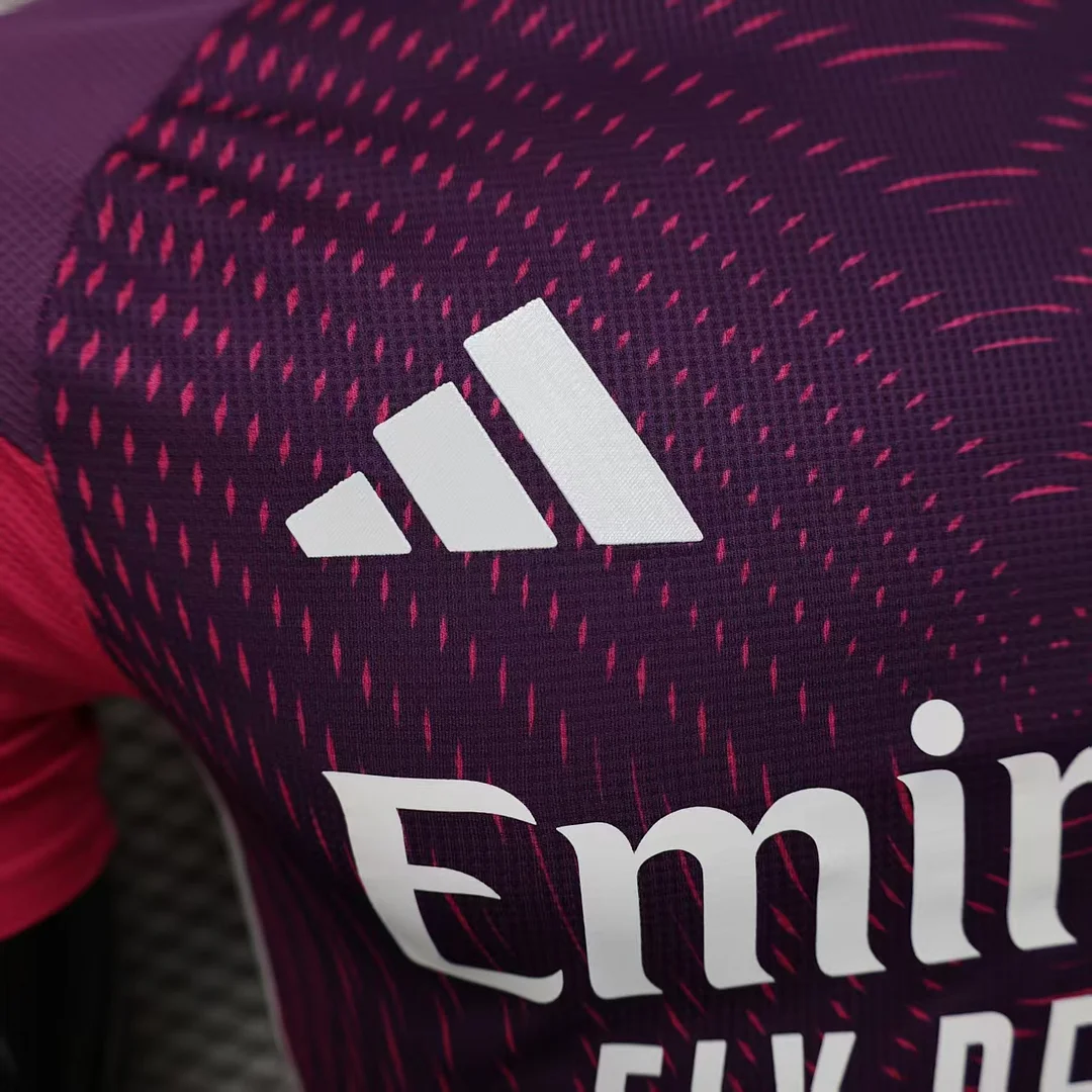 2025/2026 Player Version Real Madrid Goalkeeper Purple Red Football Shirt 1:1 Thai Quality - 图片 4