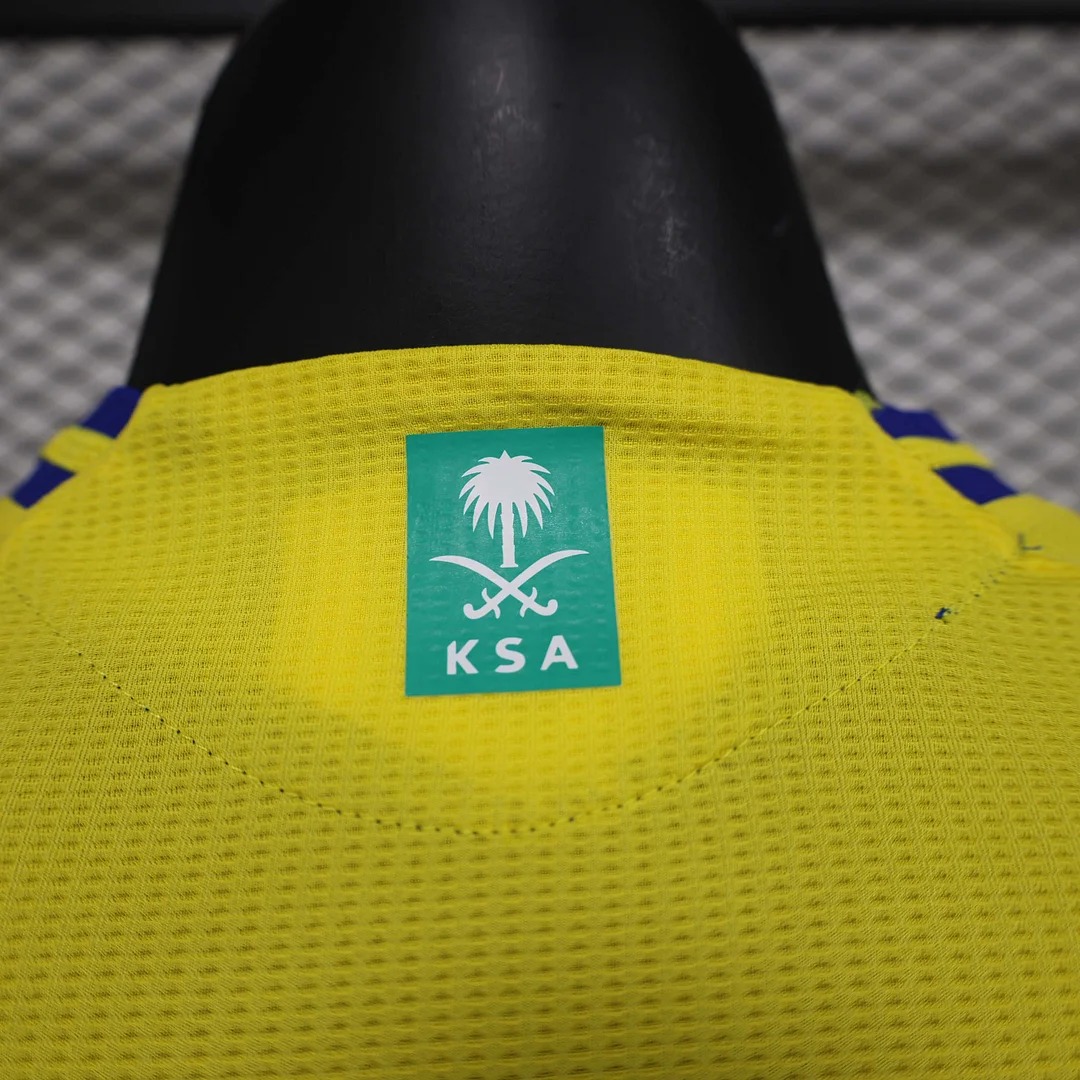 2024/2025 Player Version Al-Nassr Home Football Shirt 1:1 Thai Quality - 图片 9