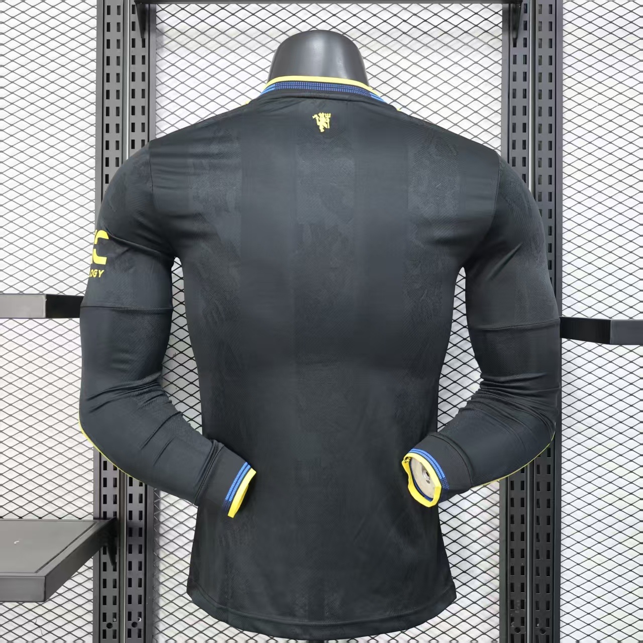 2025/2026 Player Version Manchester United Third Away Long Sleeve Football Shirt 1:1 Thai Quality - 图片 2