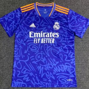 2021/2022 Retro Real Madrid Away Football Shirt 1:1 Thai Quality