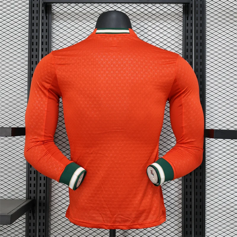 2025 Player Version Long Sleeve Portugal Home Football Shirt 1:1 Thai Quality - 图片 2