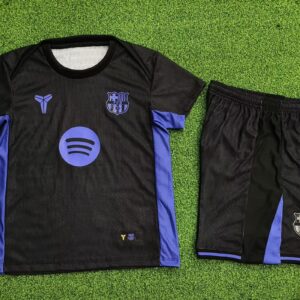 2025/2026 Barcelona Special Edition Black Football Shirt 1:1 Thai Quality Kids Size