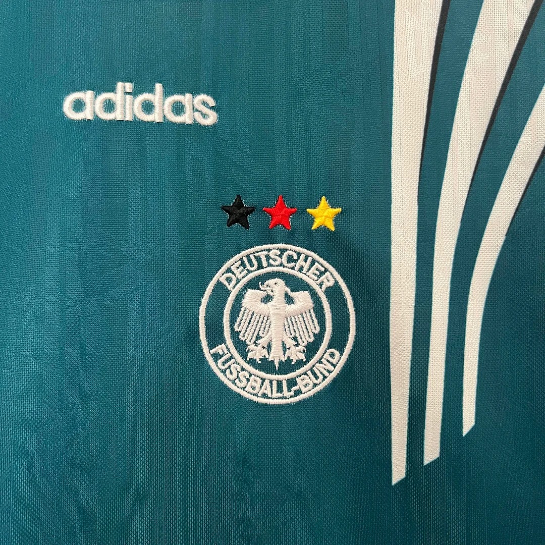 1996 Retro Germany Away Soccer Jersey 1:1 Thai Quality Kids Size - 图片 5