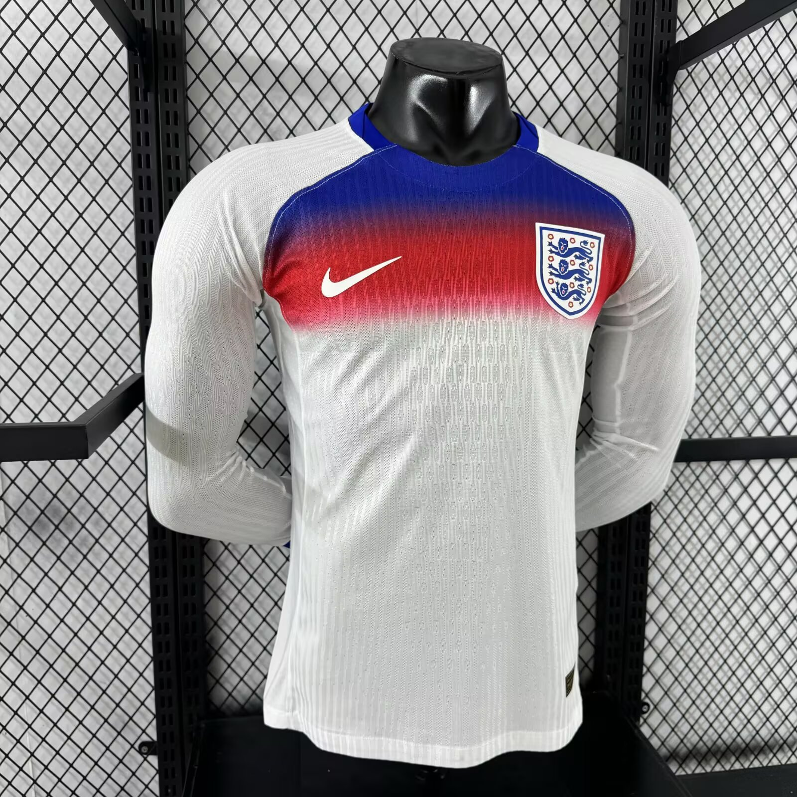 2025 Long Sleeve Player Version England Home Football Shirt 1:1 Thai Quality - 图片 6